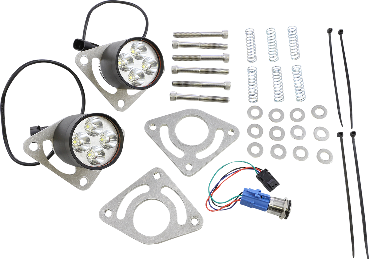 RIVCO PRODUCTS 2" LED Driving Light Kit - '16-'17 Spyder Roadster F3 F3006