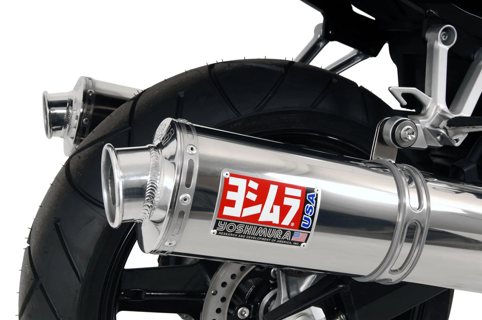 Yoshimura SV1000/S 04-07 RACE RS-3 DUAL STAINLESS BOLT-ON MUFFLERS 1131455