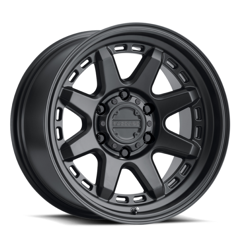 Raceline 947B Scout 17x8.5in / 6x139.7 BP / 0mm Offset / 106.1mm Bore - Satin Black Wheel 947B-78560-00