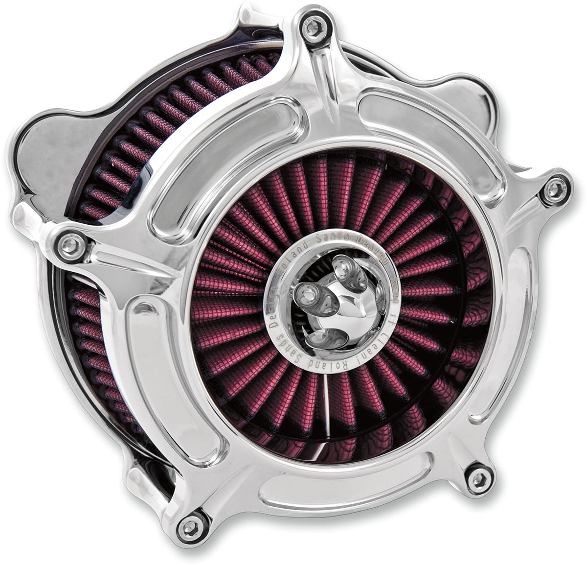 RSD Turbine Air Cleaner - Chrome - CV 0206-2037-CH