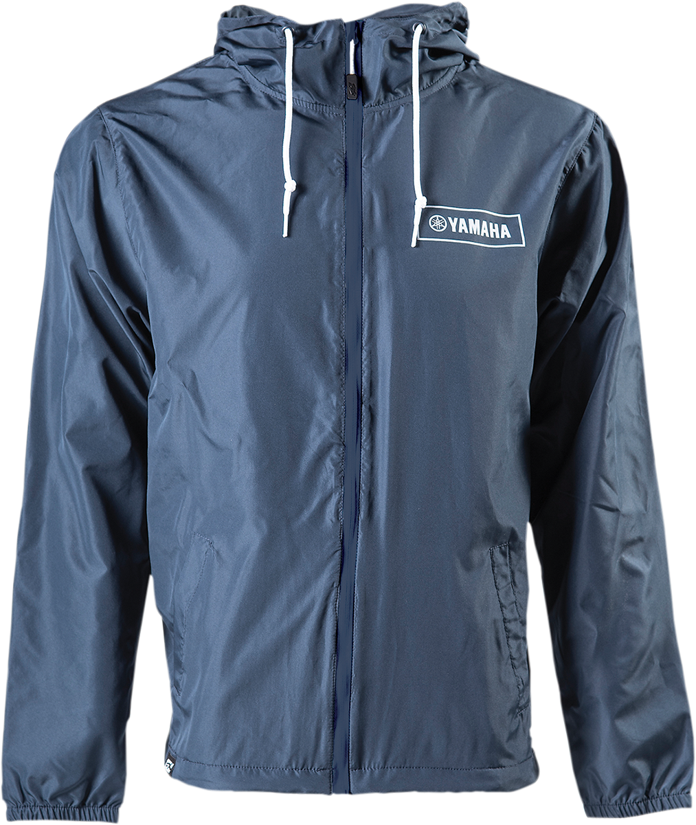 FACTORY EFFEX Yamaha Windbreaker - Navy - Large 25-85224