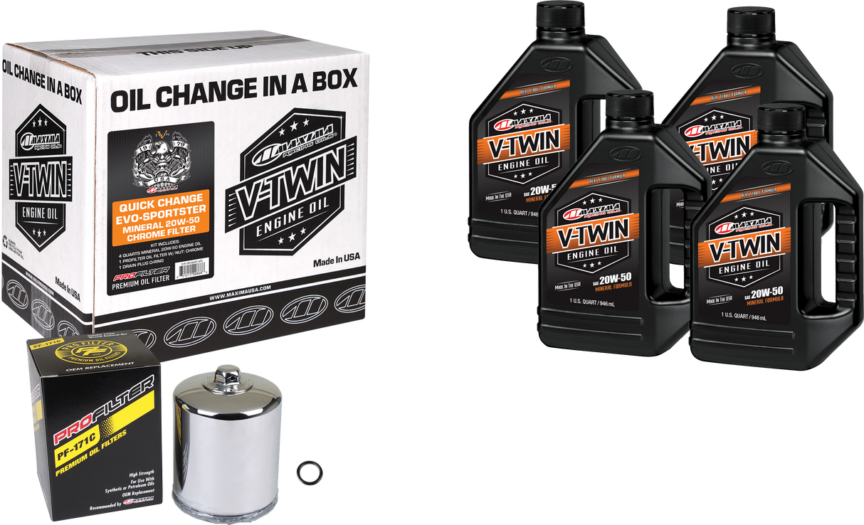 MAXIMAV-Twin Quick Change Kit Evo Mineral Chrome Filter90-069014PC