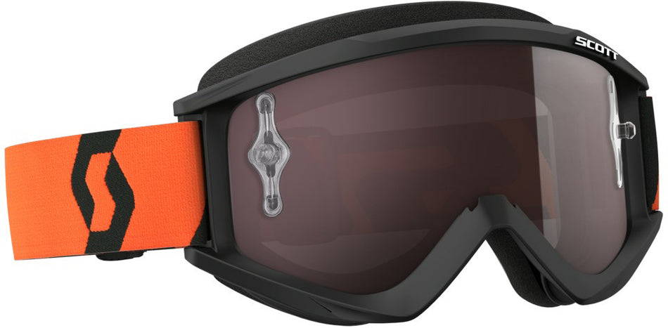 SCOTT Recoil Xi Goggle Black/Orange W/Silver Chrome Lens 262596-1009269