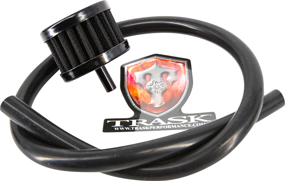 TRASK M8 Transmission Top Cover - Vented  Softail /Glide  2017-2021  /TM-2041BK