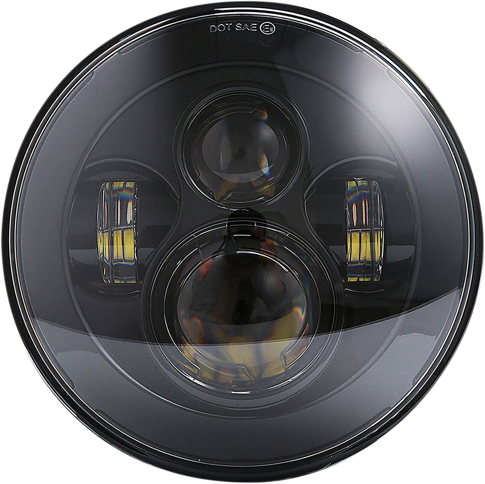 RIVCO PRODUCTS 5.75" LED Headlight - Black LED-140B