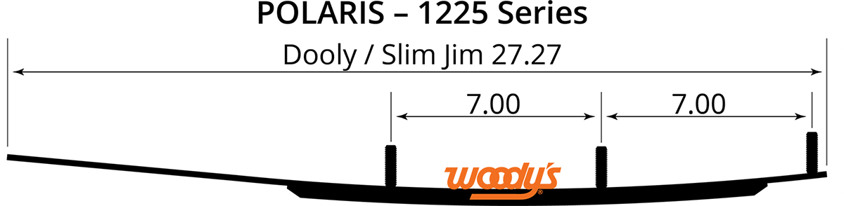 WOODY'S Dooly Runners - 4" - 90 DP4-1225