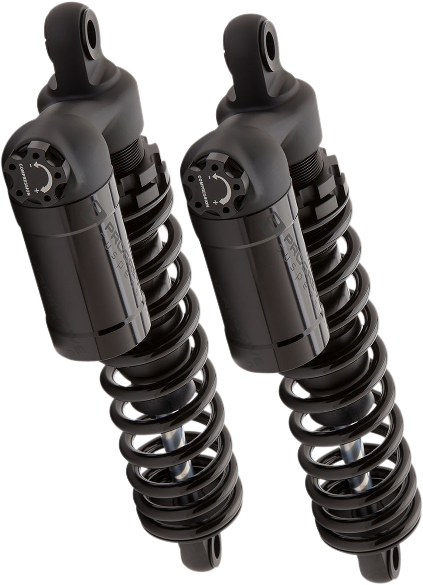 PROGRESSIVE SUSPENSION 970 Series Piggyback Shocks - Black - 13.50" 970-1009B