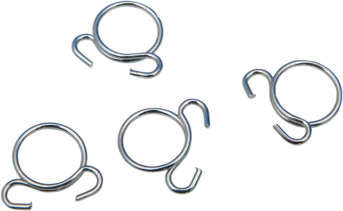 ALL BALLS Refill Kit - Wire Clamp - Silver - 4-Pack FS00064