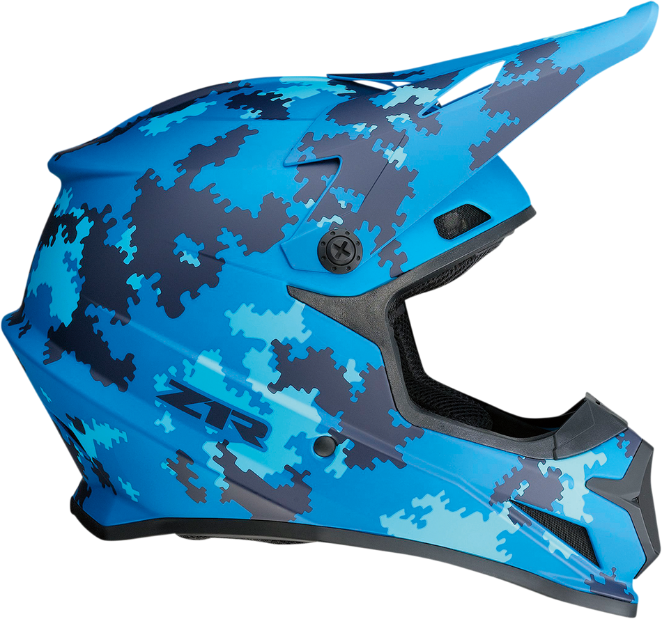 Z1R Rise Helmet - Digi Camo - Blue - 2XL 0110-7293