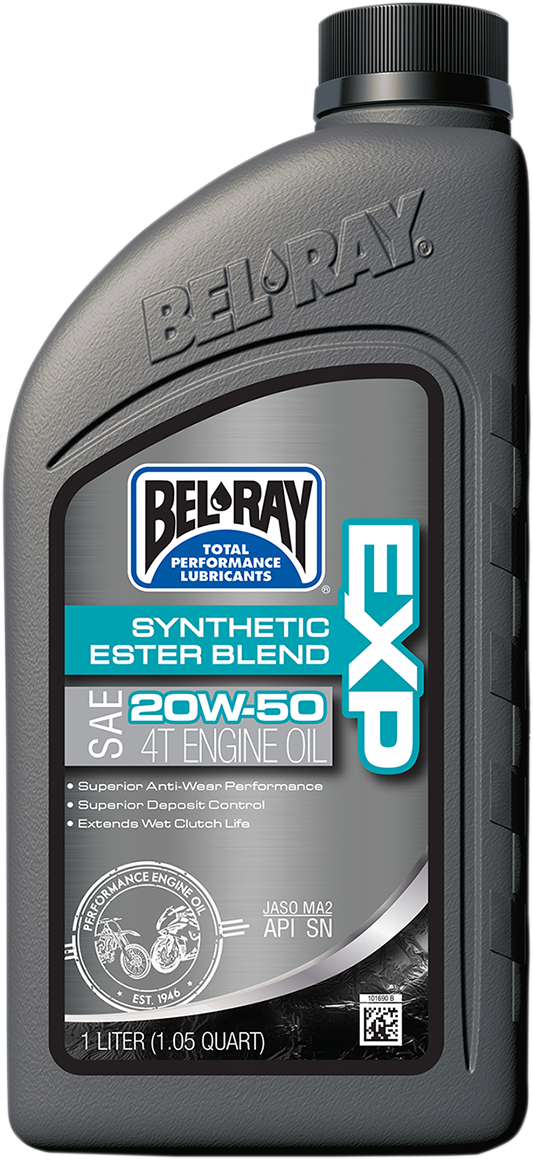 BEL-RAY EXP Synthetic Blend 4T Oil - 20W-50 - 1L 99131-B1LW