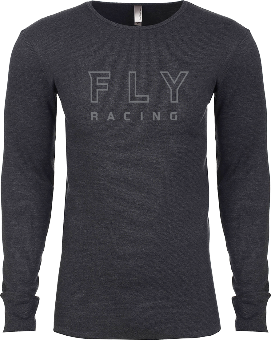 FLY RACING Fly Thermal Shirt Dark Grey Heather Md 352-4131M