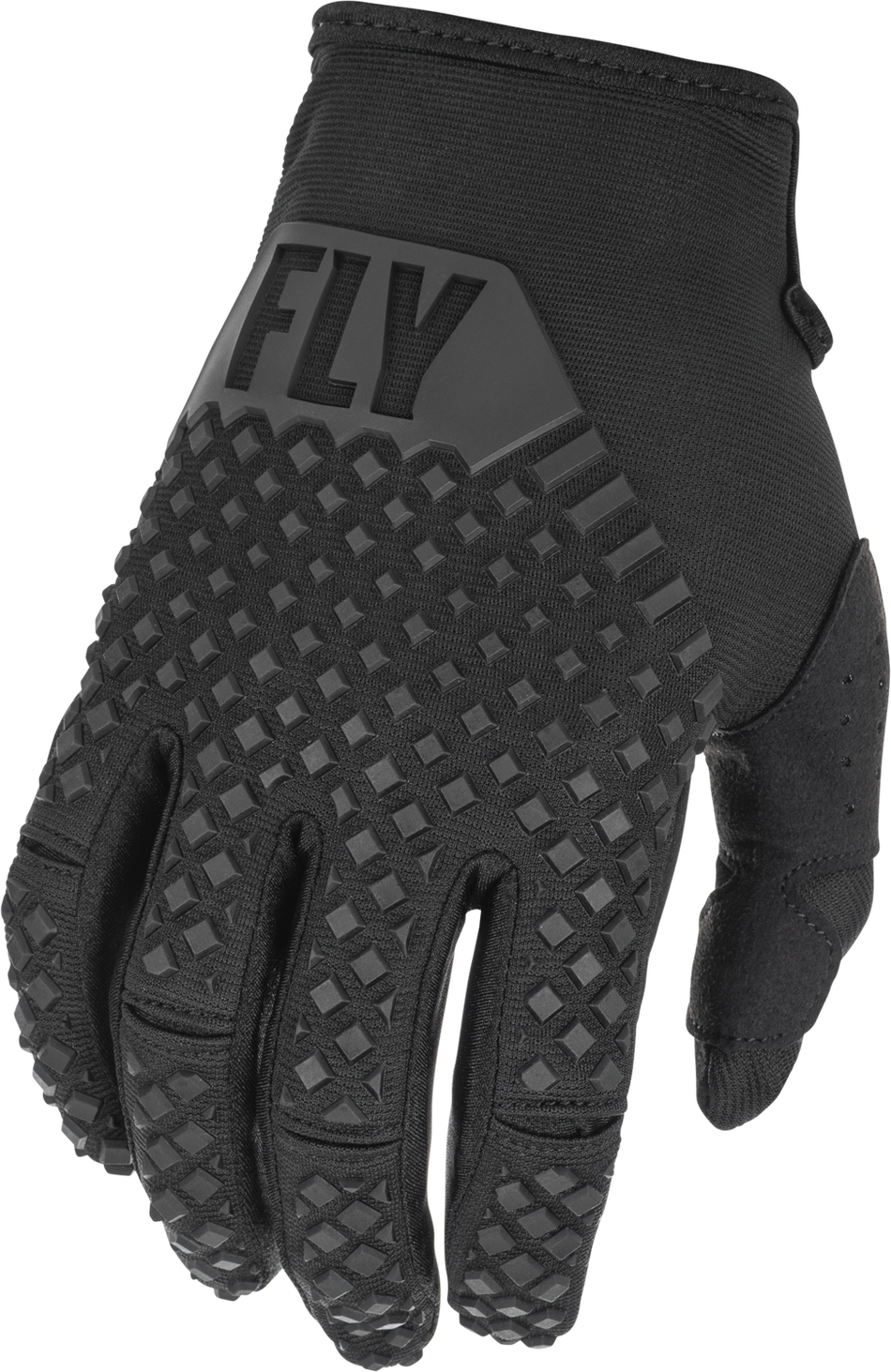 FLY RACING Youth Kinetic Gloves Black Yl 375-410YL