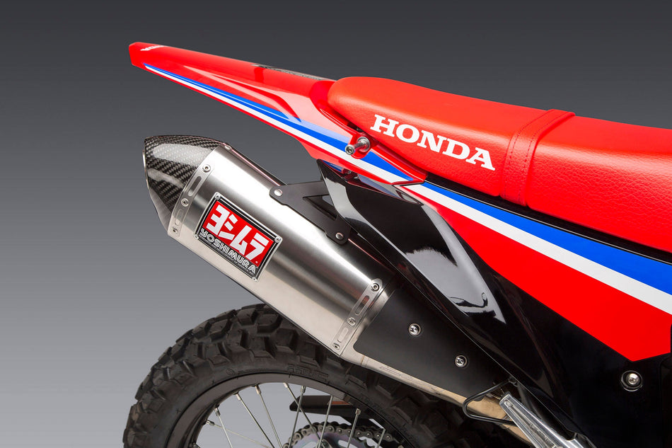 Yoshimura Crf300l/Rally 21-23 Race Rs-4 Stainless Full Exhaust,  Stainless Muffler 123410d520