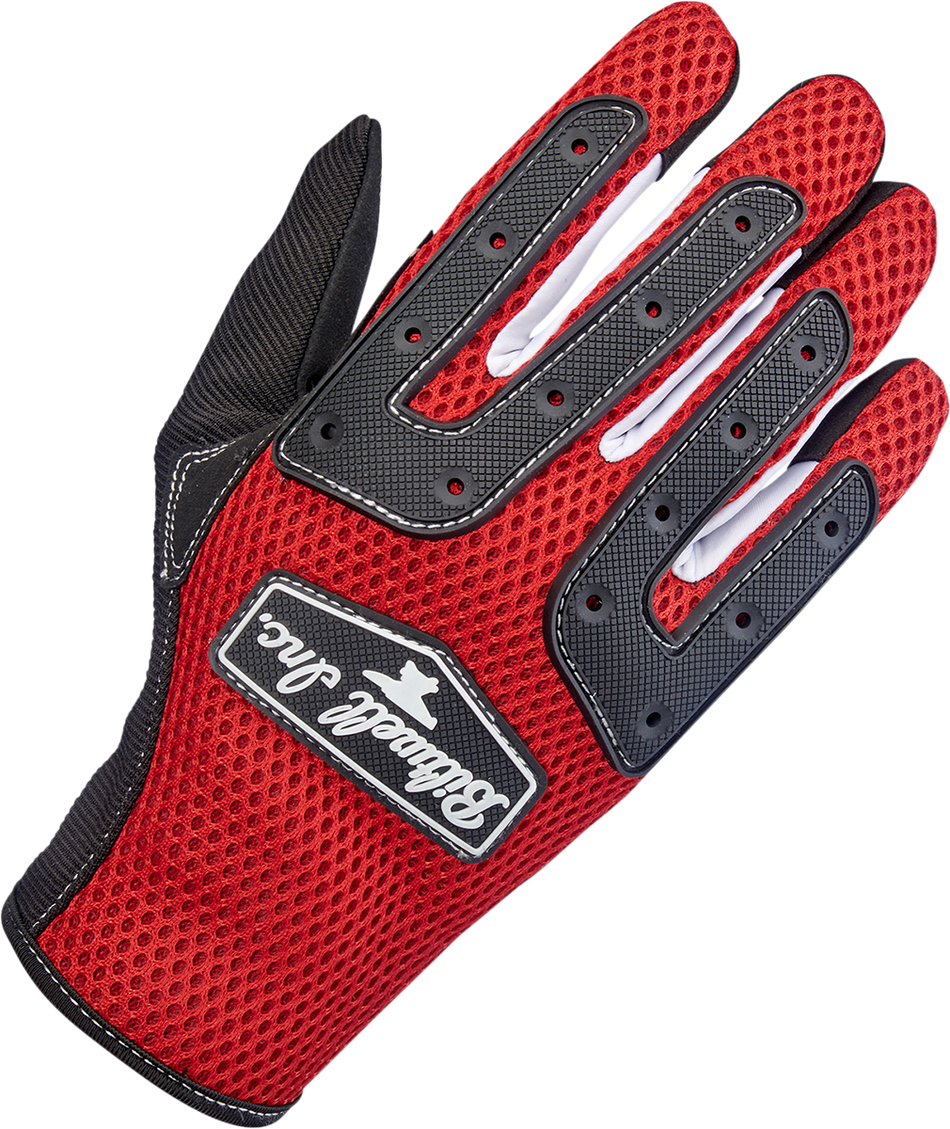 BILTWELL Anza Gloves - Red - Large 1507-0801-004