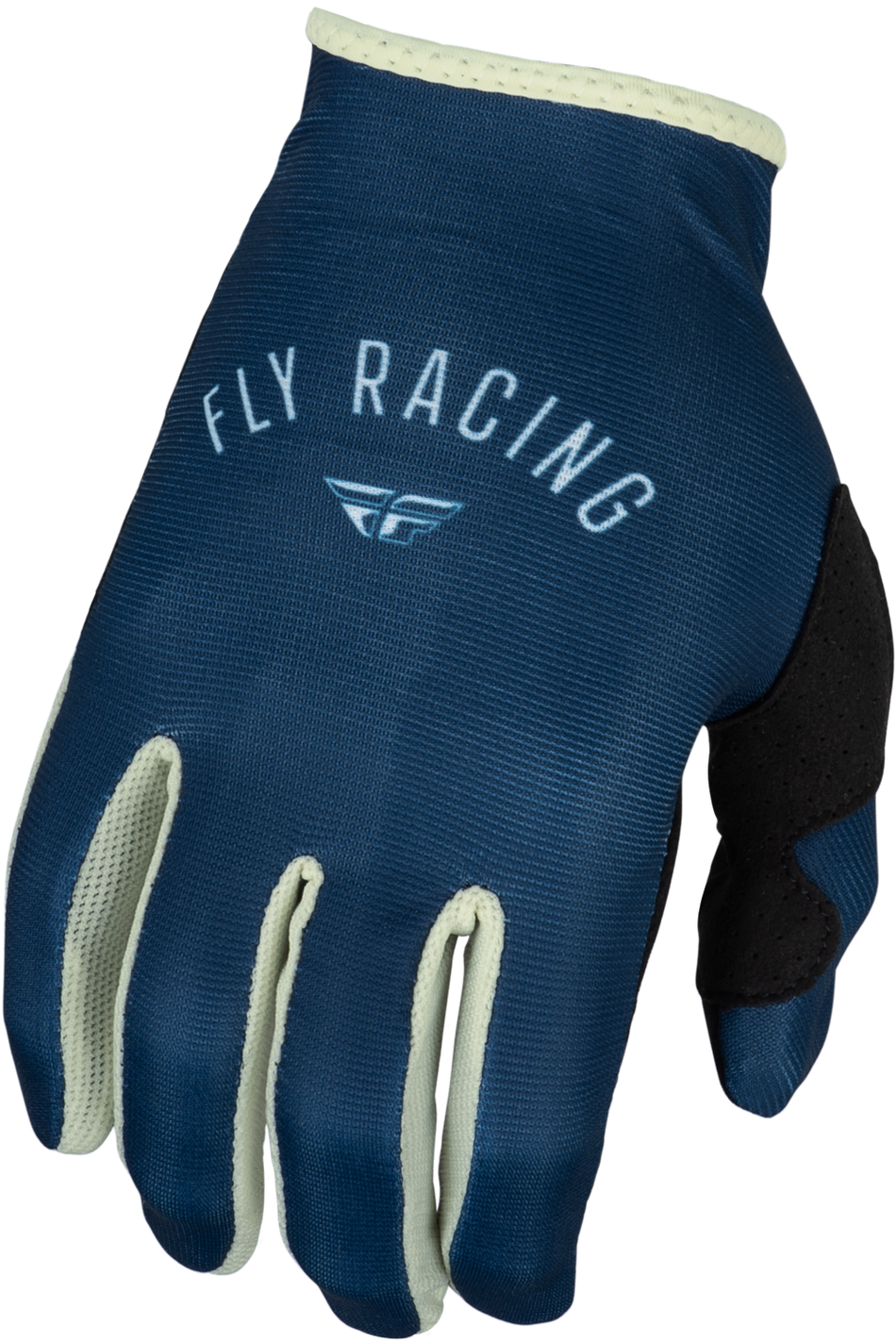 FLY RACING Girl's Lite Gloves Navy/Ivory Yl 377-612YL