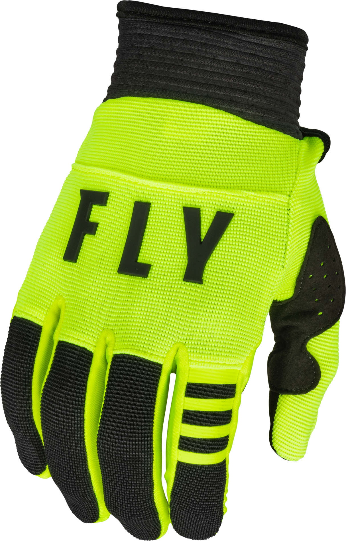 FLY RACING F-16 Gloves Hi-Vis/Black Xs 376-910XS