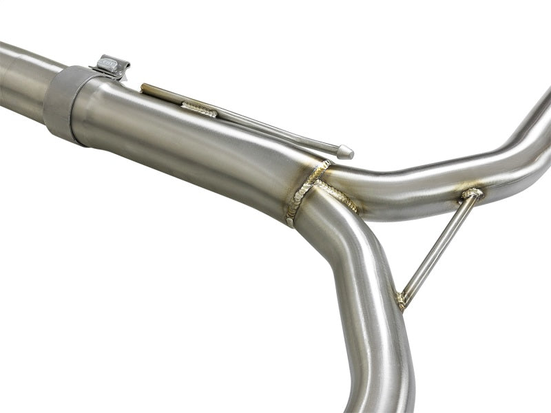 aFe Takeda Exhaust 304SS Dual Cat-Back w/ Black Tips 13-17 Honda Accord LX/EX/EX-L Sedan L4 2.4L 49-36605-B