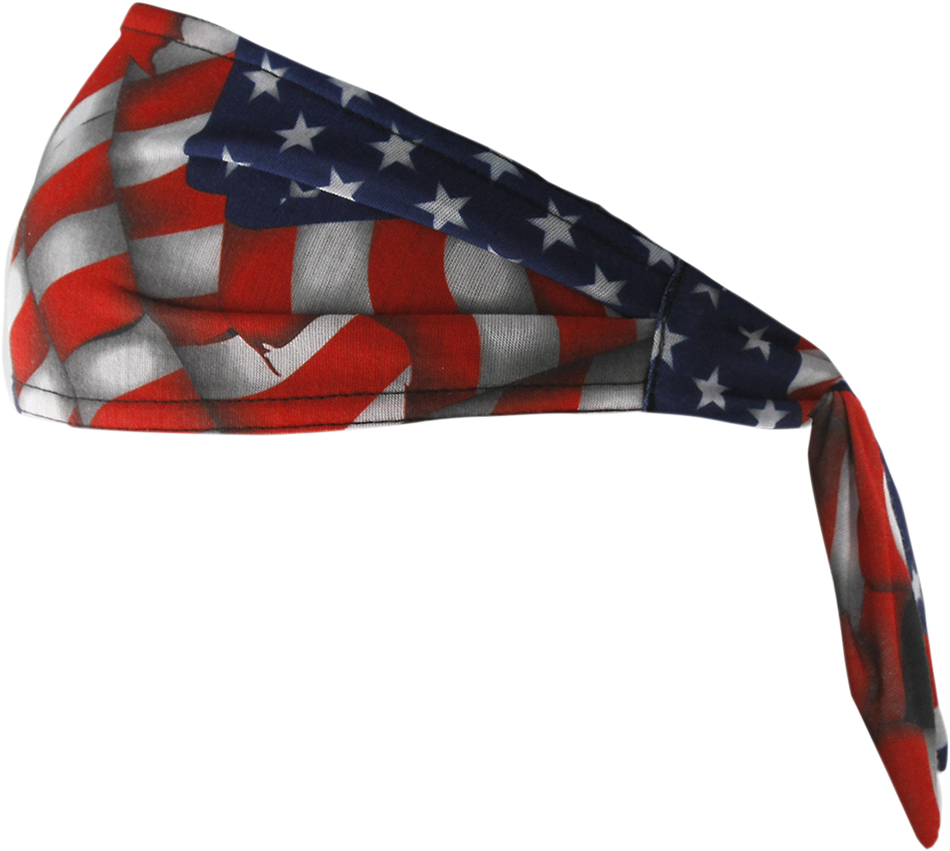 SCHAMPA & DIRT SKINS Old School Bandana - American Flag OSB1-24