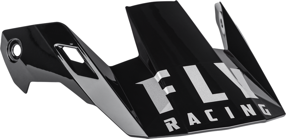 FLY RACING Rayce Helmet Visor Black/White Yl 73-91154Y
