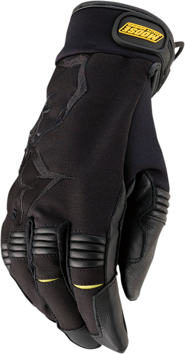 MOOSE RACING MUD Riding Gloves - Black - Large 3330-6566