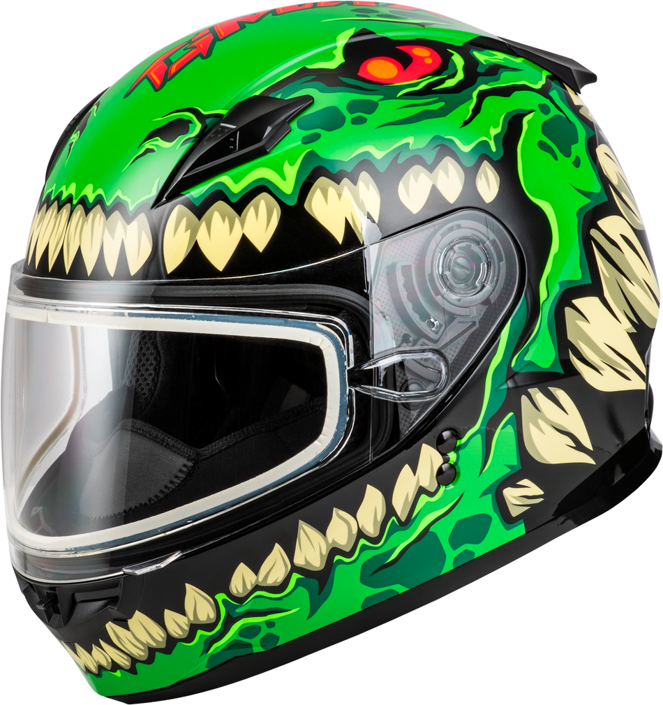 GMAX Youth Gm-49y Drax Snow Helmet Green Ys F2499050