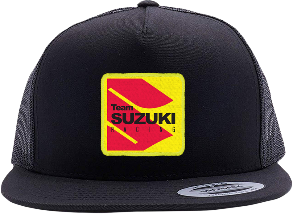 FACTORY EFFEX Suzuki Racing Hat - Black/Gray 22-86402