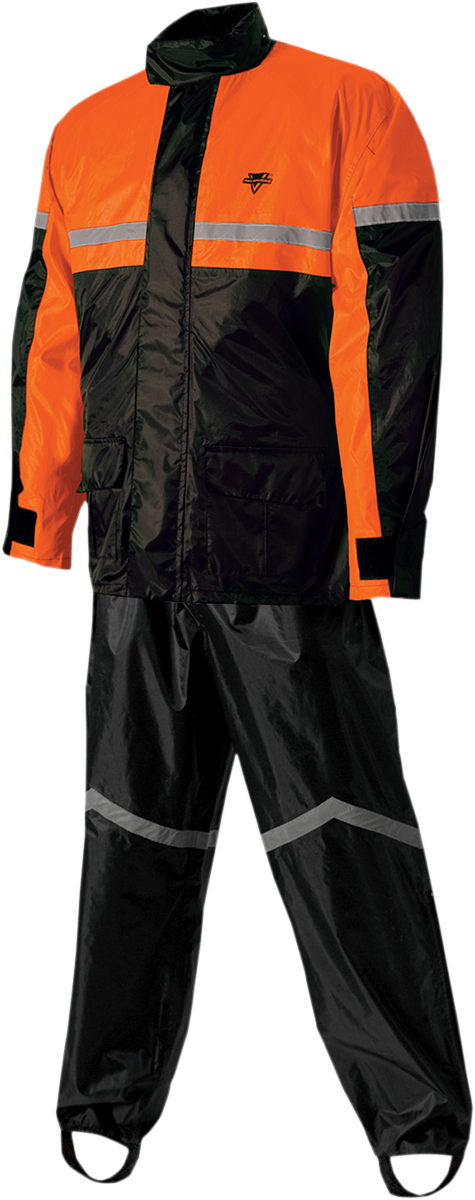 NELSON RIGG SR-6000 Stormrider Rainsuit - Orange/Black - Small SR6000ORG01SM