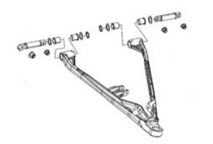 Spi A-Arm-Buchsensatz 129137