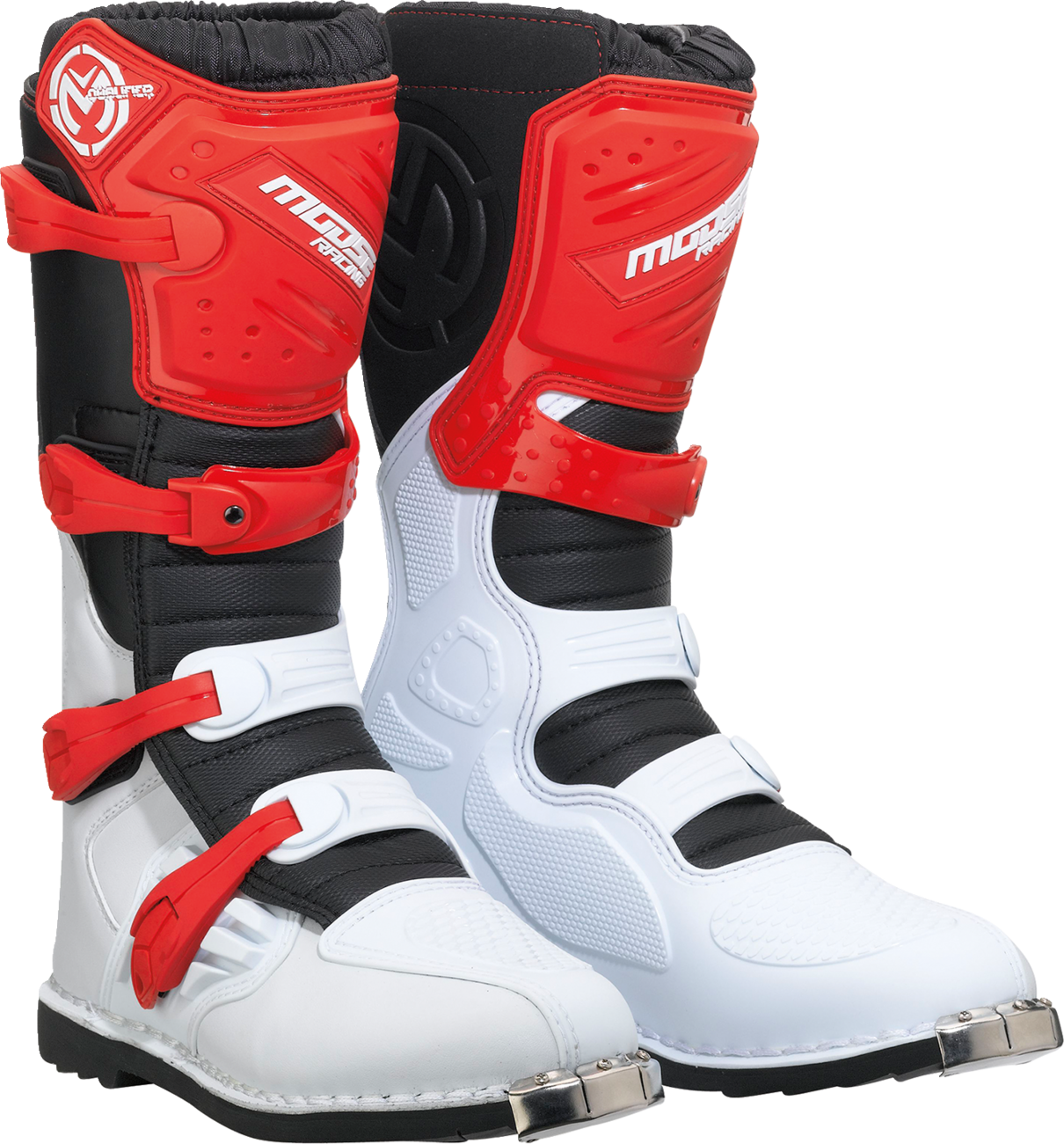 MOOSE RACING Qualifikationsstiefel – Rot – Größe 9 3410-2592