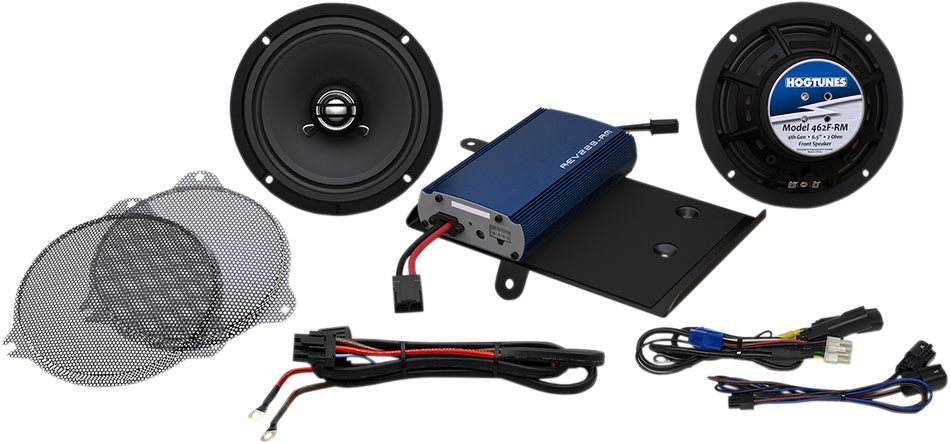 HOGTUNES Front Speaker Kit - 225-Watt Amp G4 SG KIT-RM