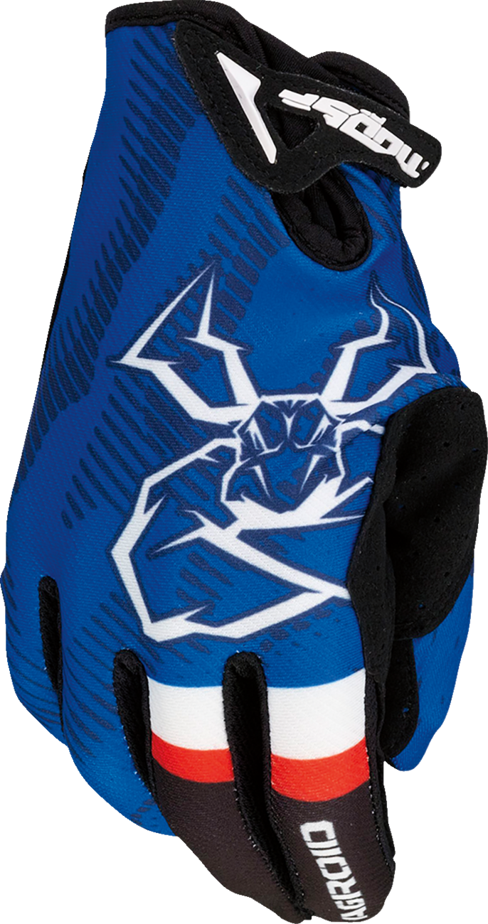 MOOSE RACING Agroid™ Pro Gloves - Blue - Small 3330-7566
