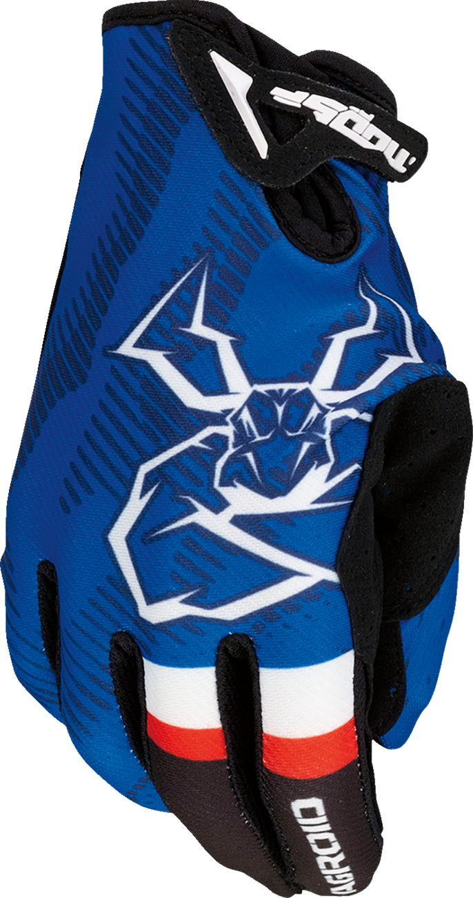 Guantes MOOSE RACING Agroid™ Pro - Azul - Pequeños 3330-7566 