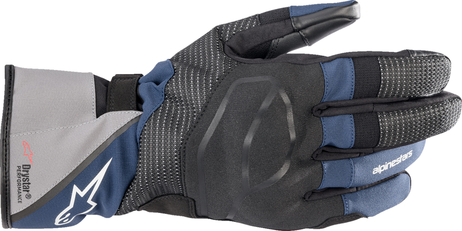 ALPINESTARS Andes V3 Drystar® Gloves - Black/Dark Blue - Small 3527521-1267-S