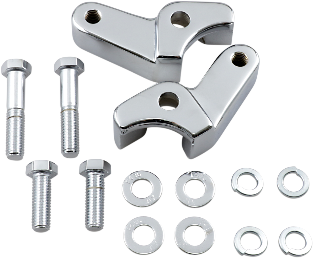 LA CHOPPERS Rear Lowering Kit - Chrome - '18+ FL LA-7590-06