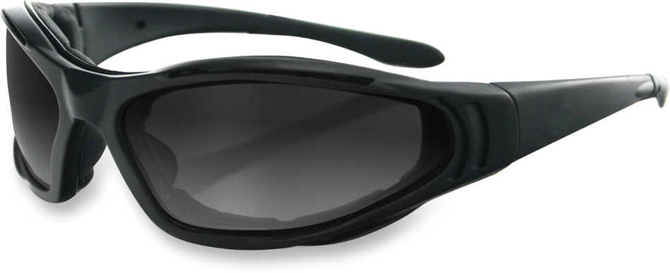 BOBSTER Raptor II Sunglasses - Matte Black - Interchangeable Lens BRA201