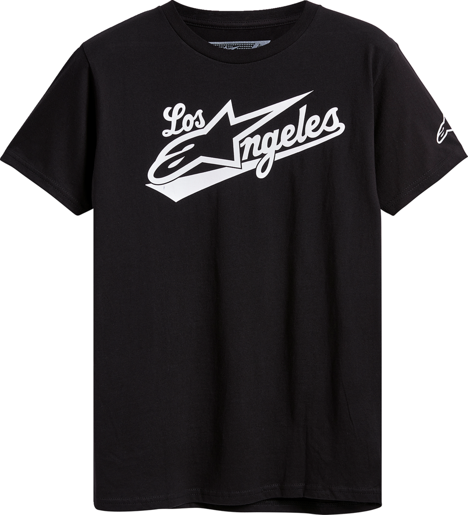ALPINESTARS Los Angeles T-Shirt - Black - Large 12337222010L