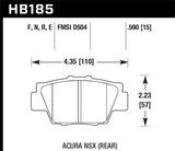 Hawk HP+ Street Brake Pads KHB185N.590