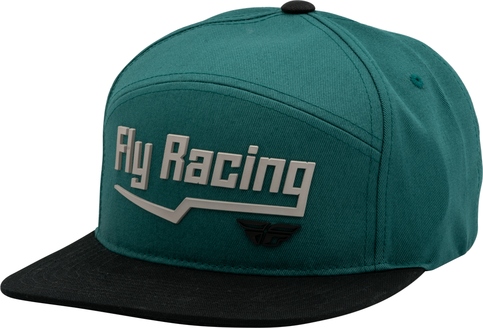 FLY RACING Fly Flash Hat Blue Spruce/Grey 351-0041