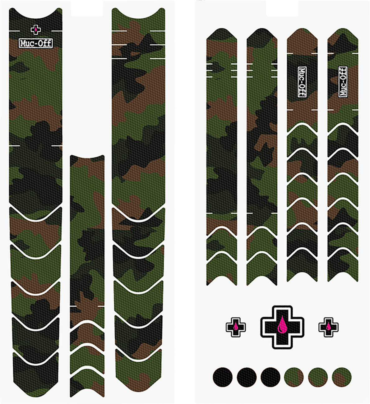 MUC-OFF USA Frame Protection Kit - E-MTB - Camo 20319