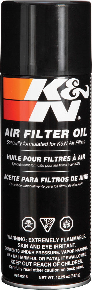 K&NAir Filter Oil 12 Oz 12/Case99-0516