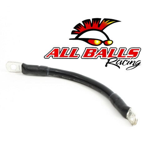 All Balls Racing 7 Black Battery Cable 132123