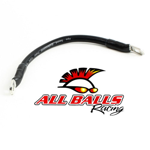 All Balls Racing 9 Black Battery Cable 132127