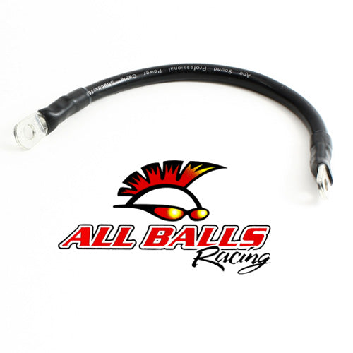 All Balls Racing 10 Black Battery Cable 132129