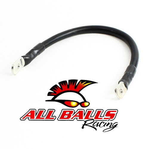 All Balls Racing 11 Black Battery Cable 132131