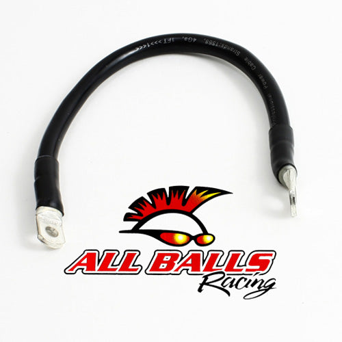 All Balls Racing 12 Black Battery Cable 132133