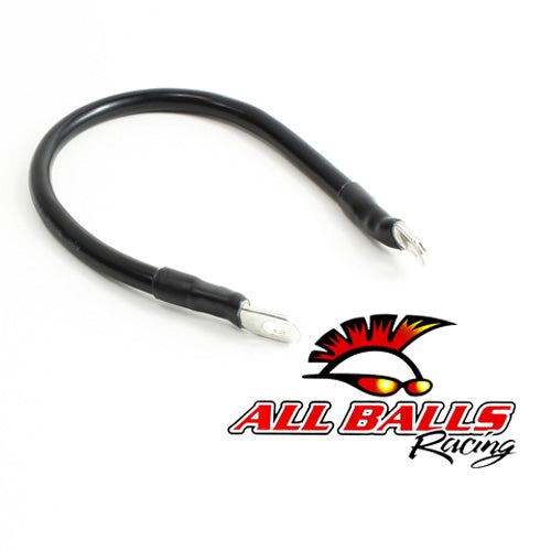 All Balls Racing 14 Black Battery Cable 132138