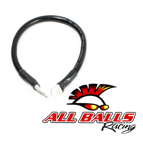 All Balls Racing 15 Black Battery Cable 132140