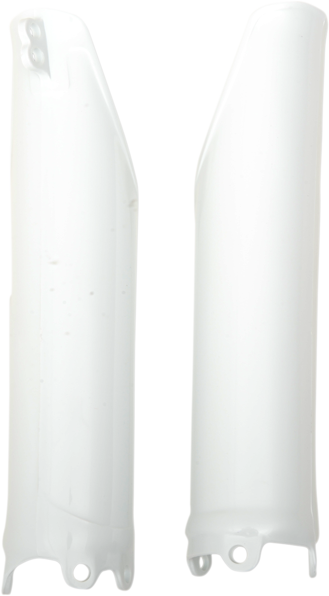 UFO Fork Slider Protectors - White NF 10-12 CRF250R>04120110 HO04640-041