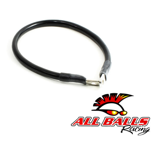 All Balls Racing 17 Black Battery Cable 132144