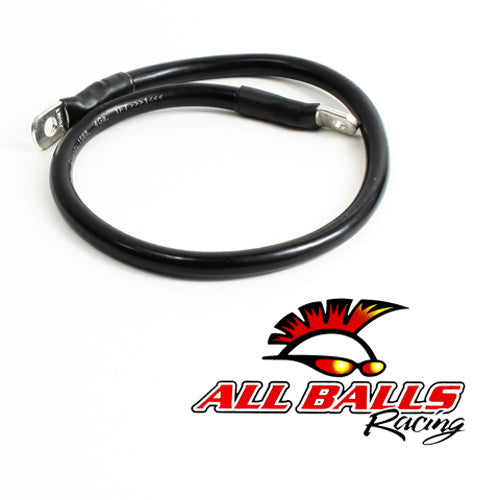 All Balls Racing 21 Black Battery Cable 132148